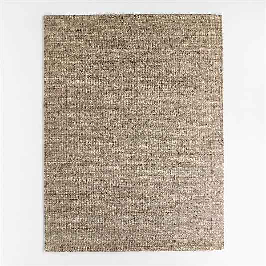 London Performance Textured Beige Handknotted Area Rug