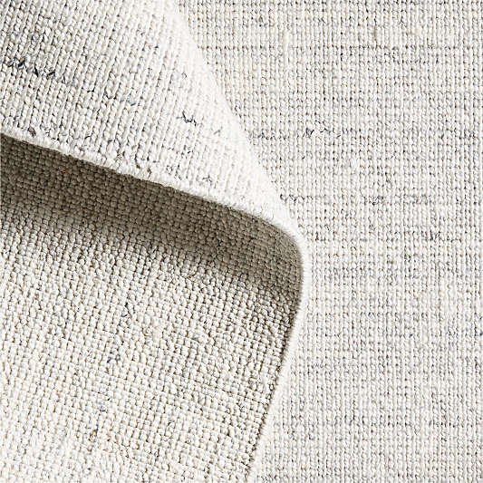 London Performance Textured Ivory Handknotted Area Rug