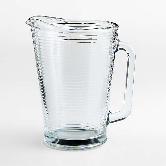 Loop 57.5-oz. Glass Pitcher