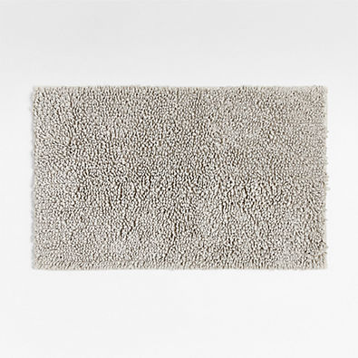 View Loop Organic Cotton Silver Bath Mat details