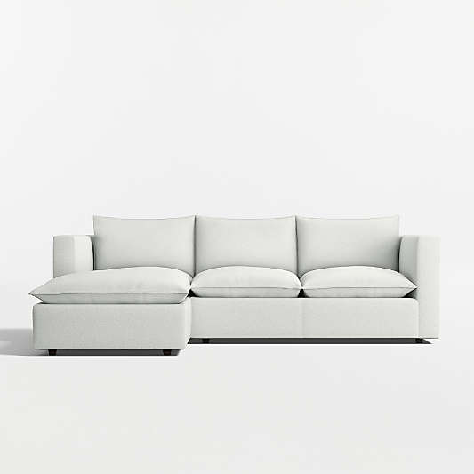 Lotus Modular 2-Piece Sectional Sofa with Chaise Lounge