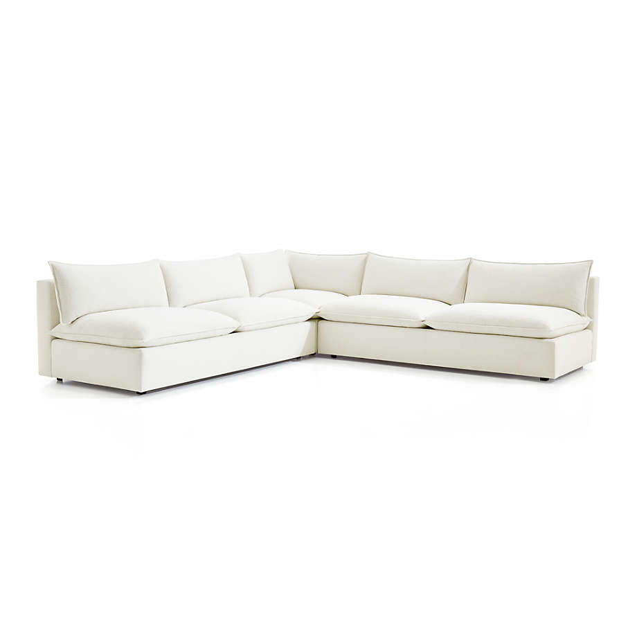 Lotus Deep Modular 3 Piece Corner Sectional Sofa Reviews Crate
