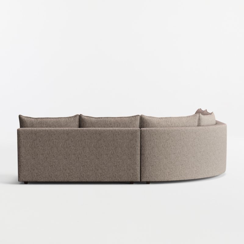 Lotus Modular 3-Piece L-Shaped Wedge Armless Sectional Sofa - image 11 of 10