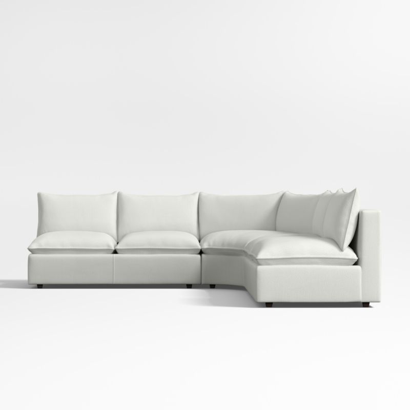 Lotus 3-Piece Wedge Sectional Sofa - image 9 of 9