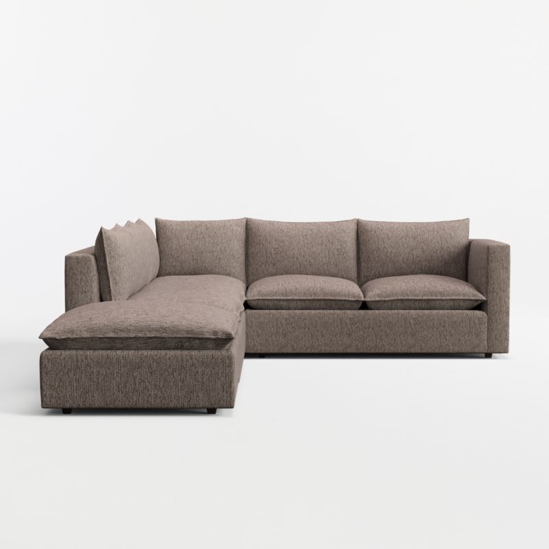 Lotus Modular 4-Piece L-Shaped Sectional Sofa with Ottoman - image 9 of 11