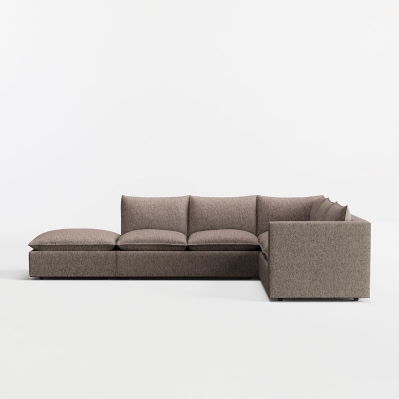 Lotus Modular 4-Piece L-Shaped Sectional Sofa with Ottoman - image 8 of 11