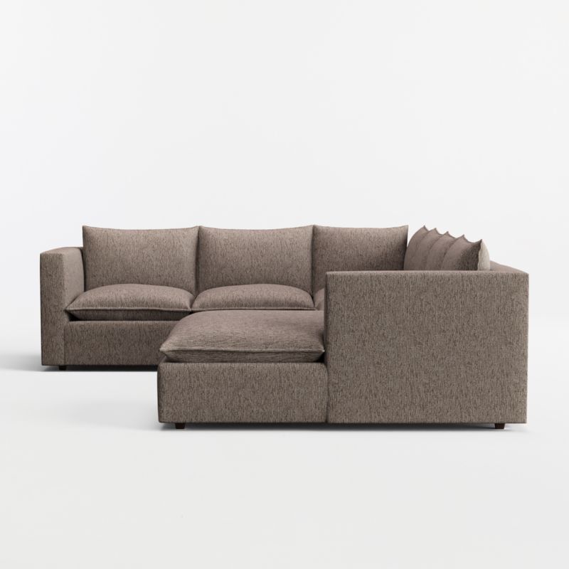 Lotus Modular 4-Piece L-Shaped Sectional Sofa with Chaise Lounge - image 9 of 11