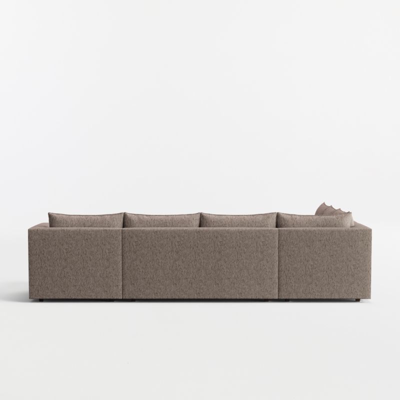 Lotus Modular 5-Piece U-Shaped Sectional Sofa with Ottoman - image 10 of 11