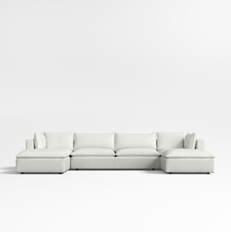 Lotus 5-Piece Sectional Sofa with Ottomans - image 9 of 10