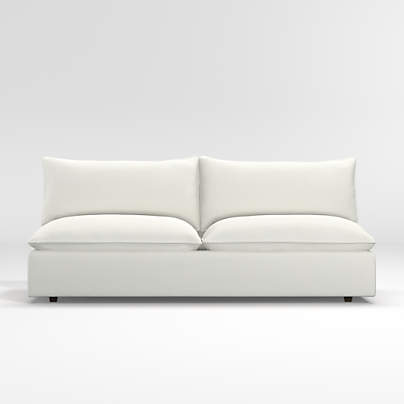 Lotus Deep Modular Armless Loveseat