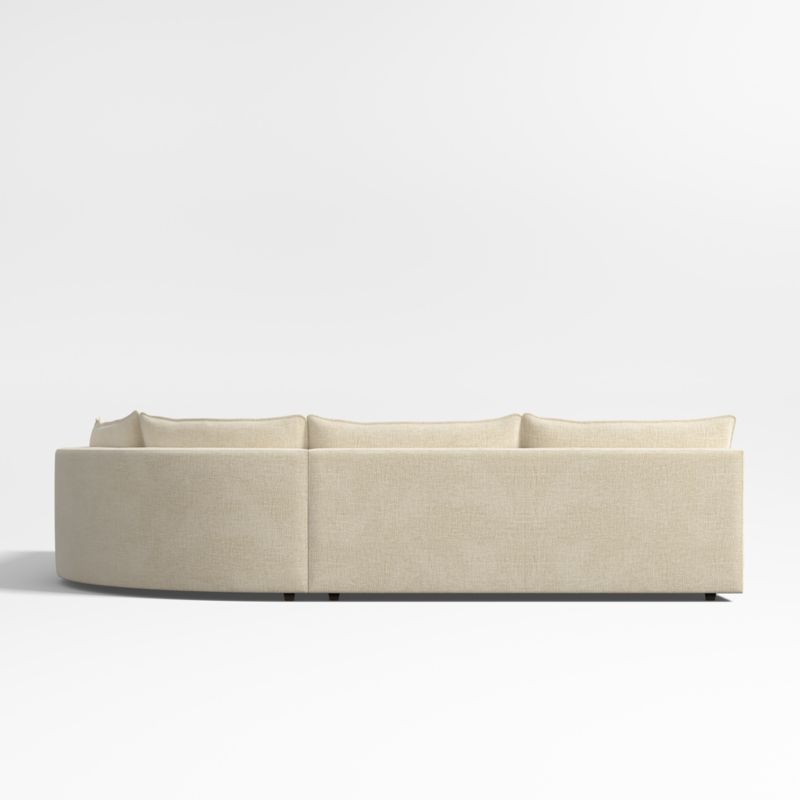 Lotus Deep 3-Piece Wedge Sectional Sofa - image 8 of 9