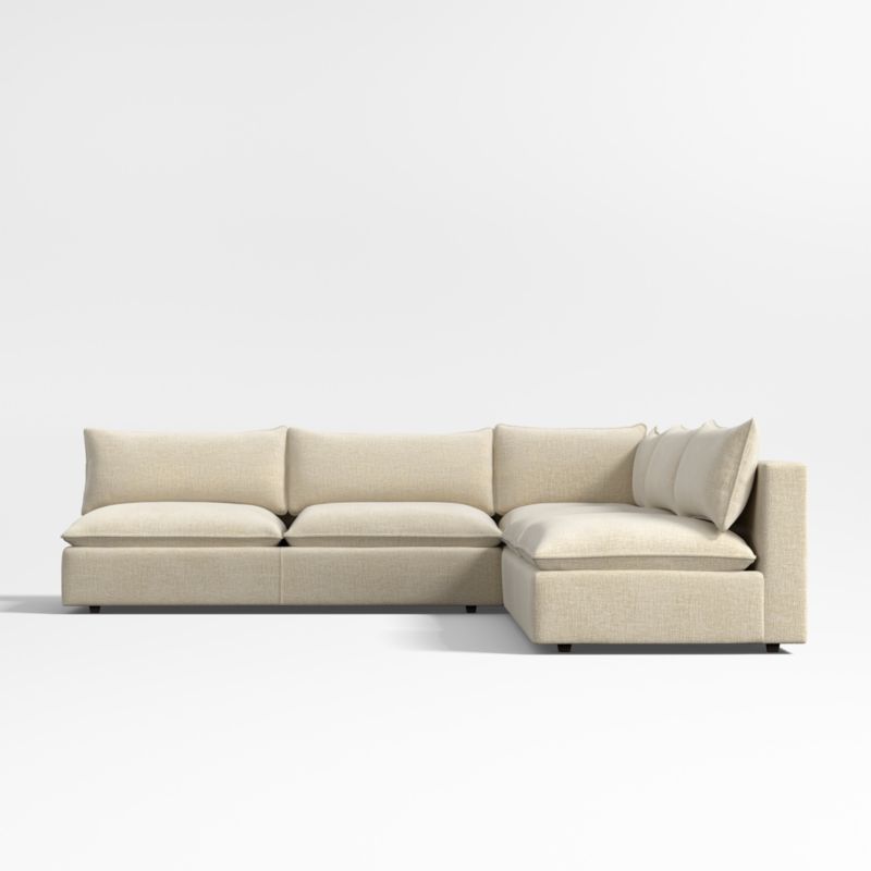 Lotus Deep Modular 3-Piece Corner Sectional Sofa - image 4 of 7