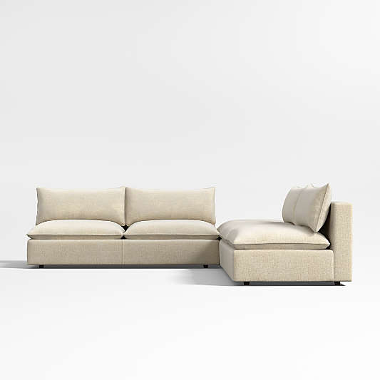 Lotus Deep Modular 3-Piece Sectional Sofa