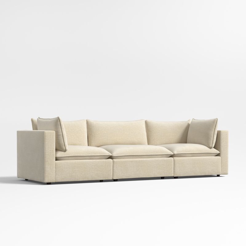 Lotus Deep Modular 3-Piece Sectional Sofa - image 3 of 7