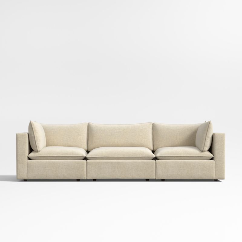 Lotus Deep Modular 3-Piece Sectional Sofa - image 0 of 7