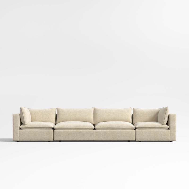 Lotus Deep Modular 3-Piece Extra Long Sofa Sectional - image 0 of 7