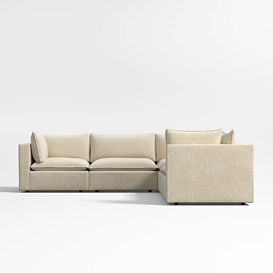 Lotus Deep Modular 5-Piece Sectional Sofa