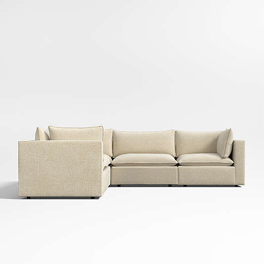 Lotus Deep Modular 5-Piece Sectional Sofa