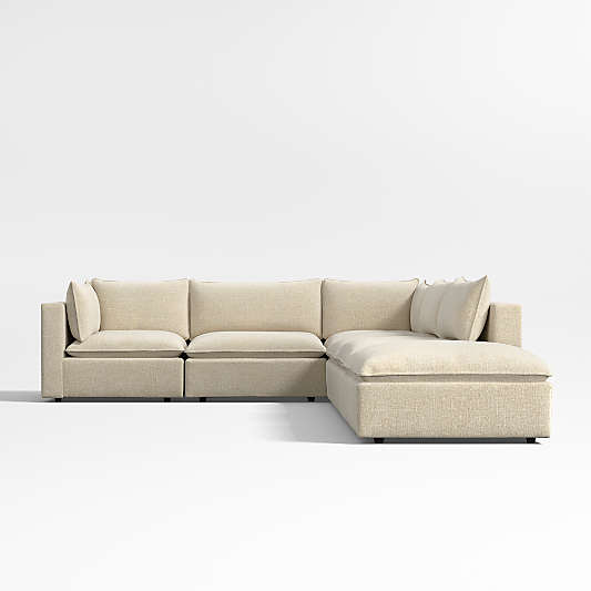 Lotus Deep Modular 5-Piece Sectional Sofa