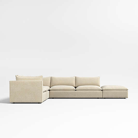 Lotus Deep Modular 5-Piece Sectional Sofa