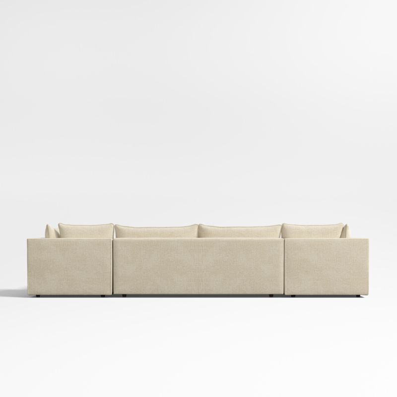 Lotus Deep Modular 5-Piece Sectional Sofa with Ottomans - image 5 of 7