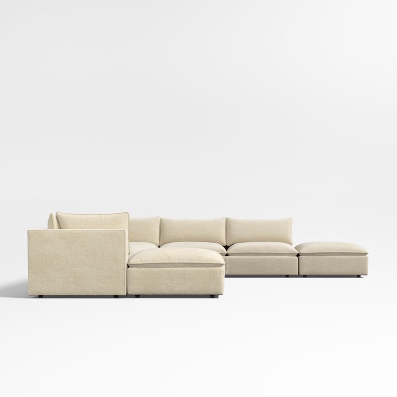 Lotus Deep Modular 7-Piece Sectional Sofa - image 4 of 7