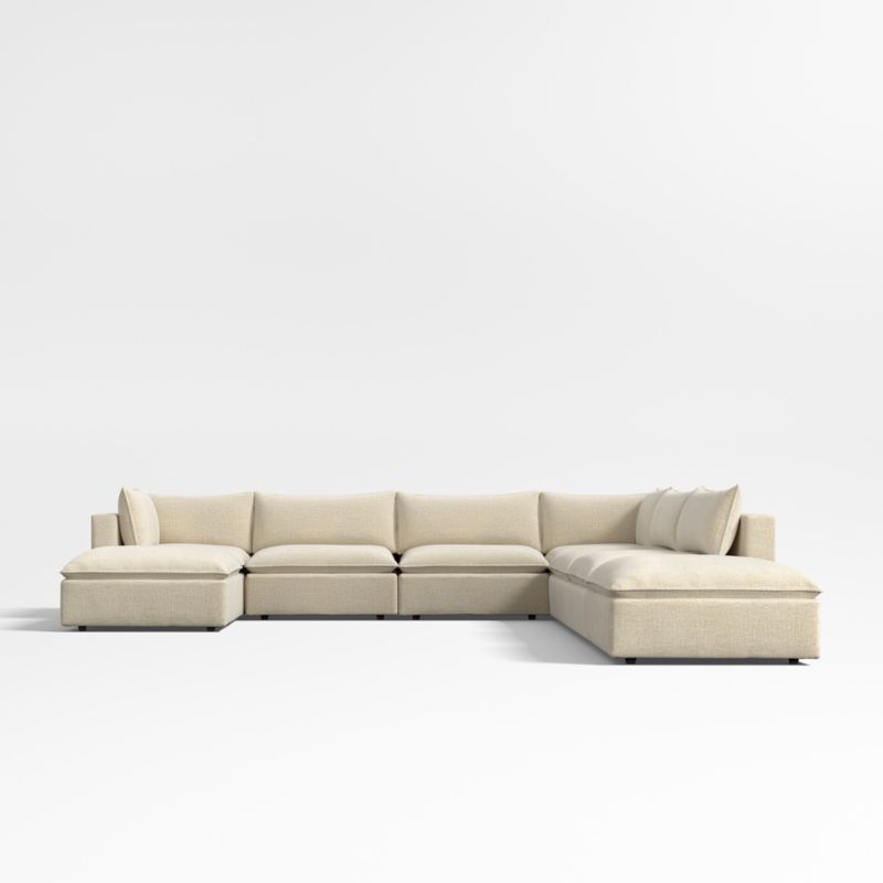 Lotus Deep Modular 7-Piece Sectional Sofa - image 3 of 7