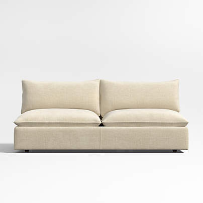 Lotus Deep Modular Armless Loveseat