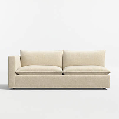 Lotus Deep Modular Left-Arm Sofa Sectional Piece