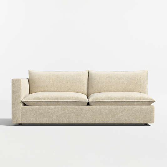 Lotus Deep Modular Left-Arm Sofa Sectional Piece