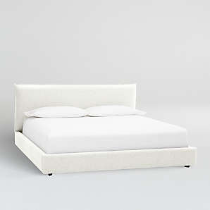 King Beds Crate And Barrel, White King Bed Headboards