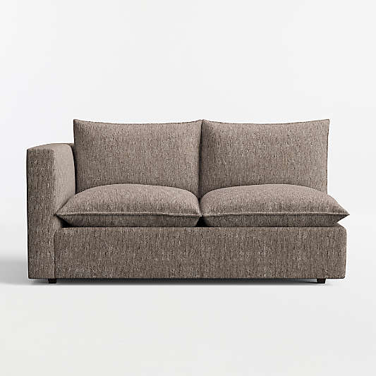 Lotus Modular Left-Arm Sofa Sectional Piece