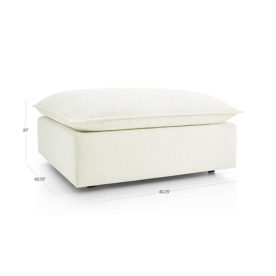 View Lotus Deep Modular Ottoman - image 5 of 8