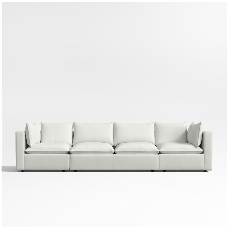 Lotus Modular 3-Piece Extra Long Sofa Sectional - image 0 of 10