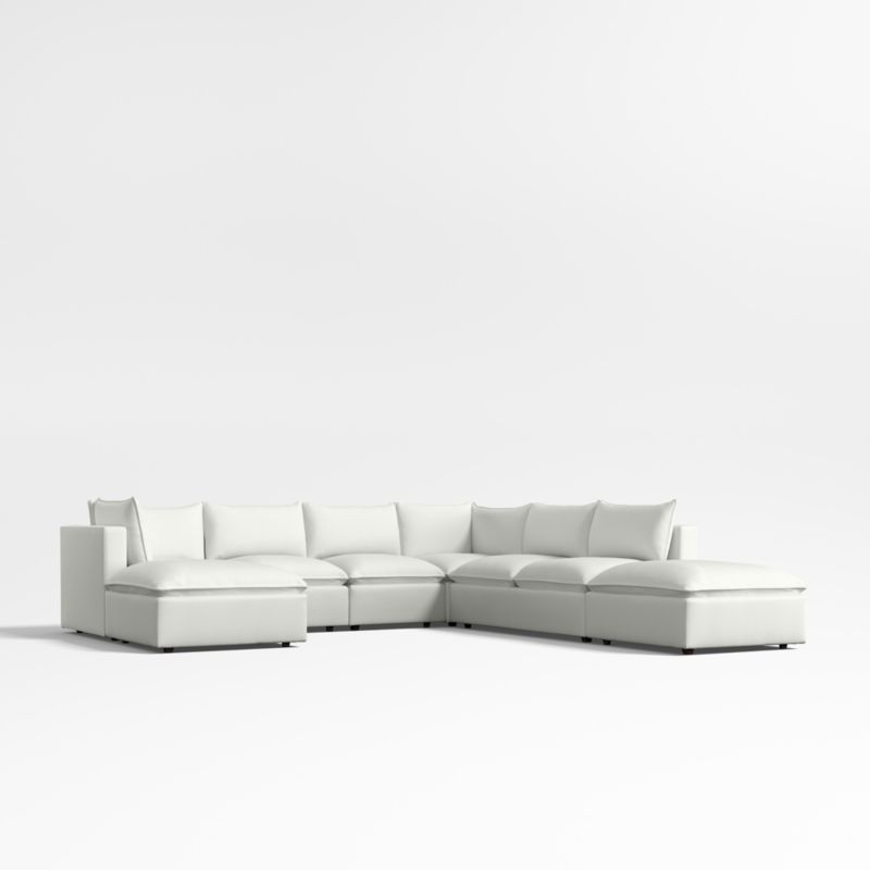 Lotus Modular 7-Piece Sectional Sofa - image 0 of 8