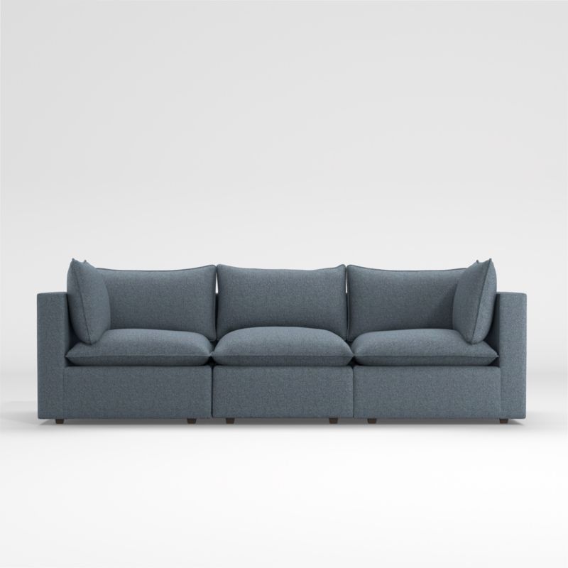 Lotus Modular 3-Piece Sofa Sectional + Reviews | Crate & Barrel