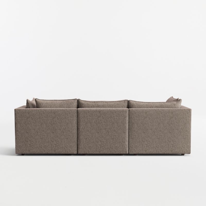 Lotus Modular 4-Piece Reversible Sectional Sofa with Ottoman - image 9 of 9
