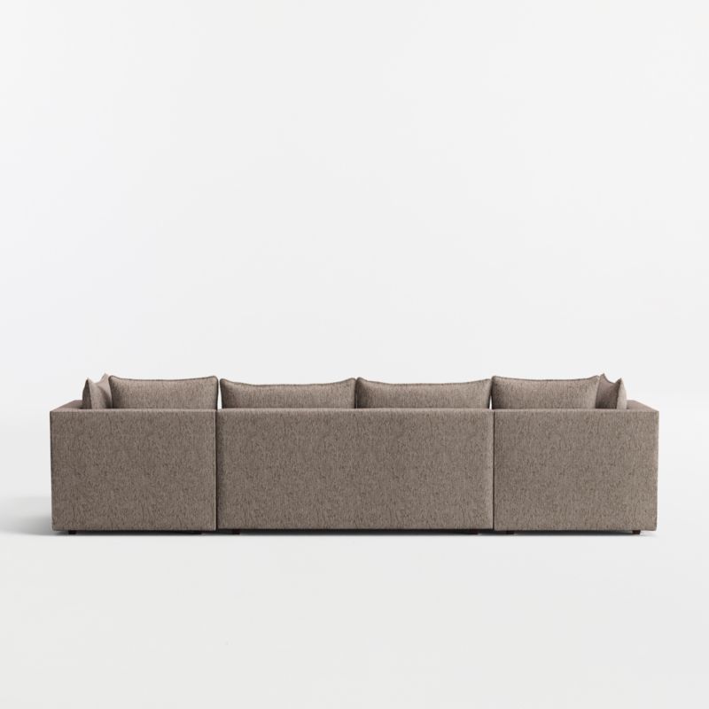 Lotus Modular 5-Piece U-Shaped Sectional Sofa with Double Ottoman - image 11 of 9