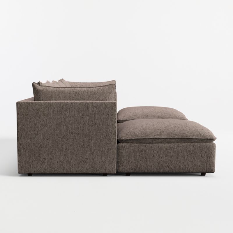 Lotus Modular 5-Piece U-Shaped Sectional Sofa with Double Ottoman - image 10 of 9