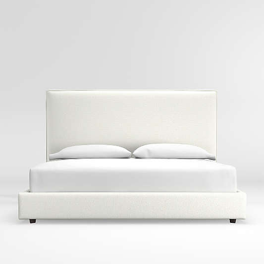 Lotus Upholstered California King Bed with 53.5" Headboard