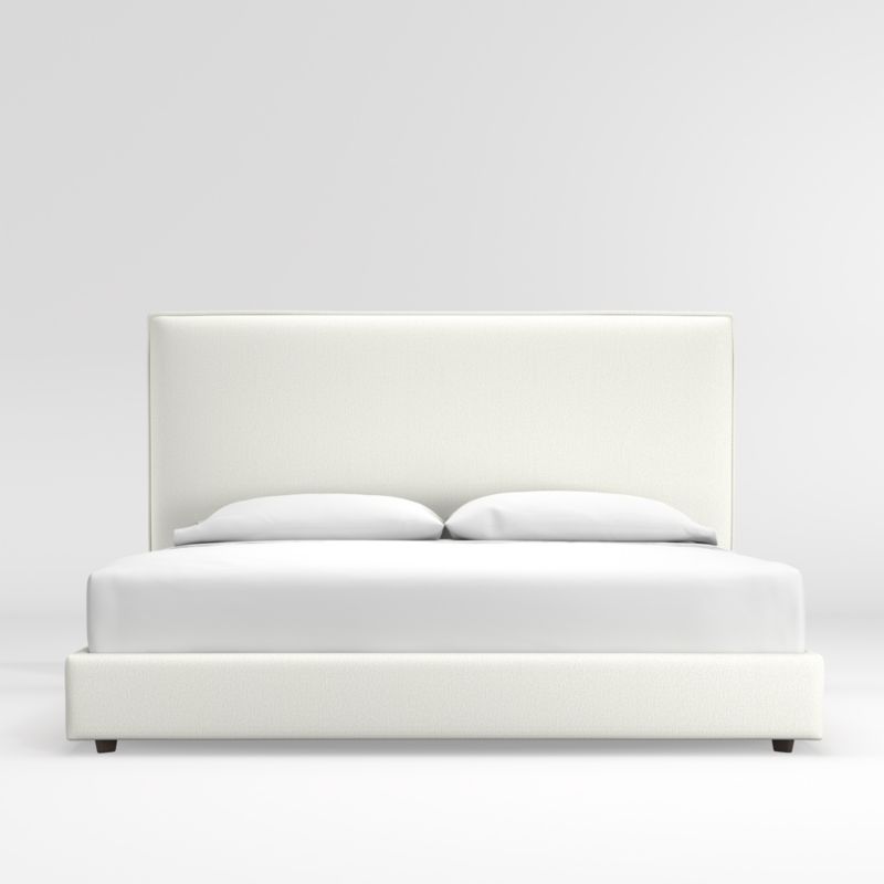 Lotus Upholstered King Bed with 53.5" Headboard - image 0 of 5