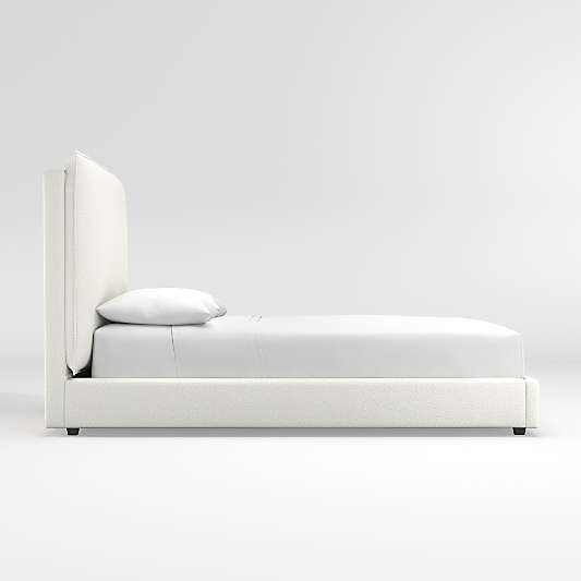 Lotus Upholstered Queen Bed with 53.5" Headboard