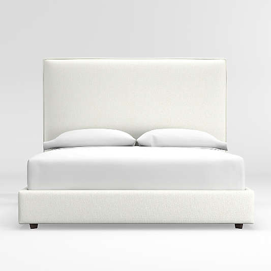 Lotus Upholstered California King Bed with 53.5" Headboard