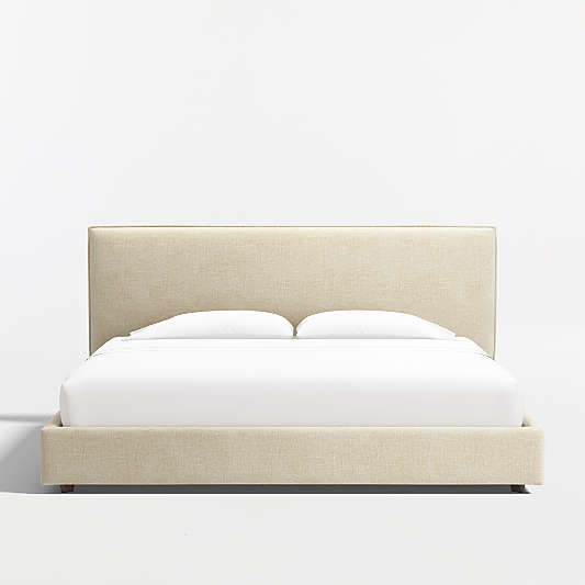 Lotus Upholstered California King Bed with 41" Headboard