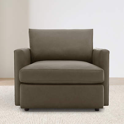 Lounge Deep 40" Leather Chair