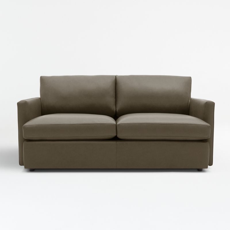 Lounge Deep Leather Apartment Sofa - image 0 of 3