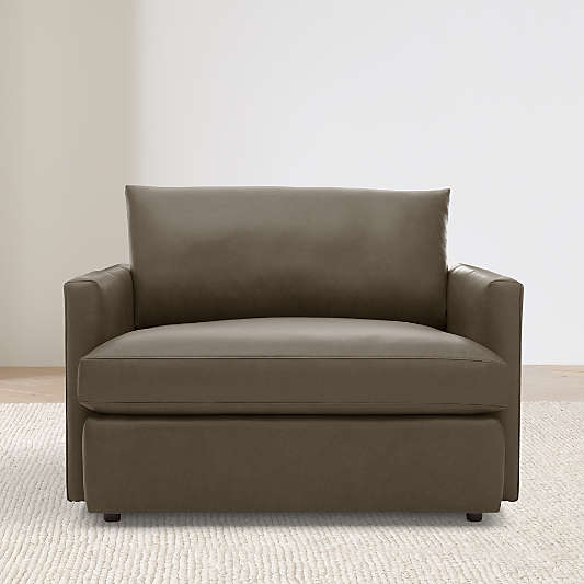 Lounge Deep 49" Leather Chair and a Half