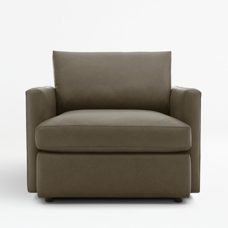 Lounge Leather Chair | Crate & Barrel Canada