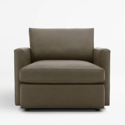 Crate and barrel chair deals and a half