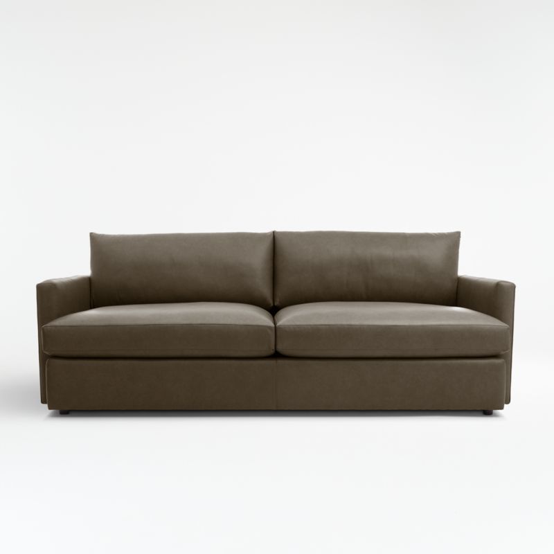 Lounge Leather Sofa 93" - image 0 of 2